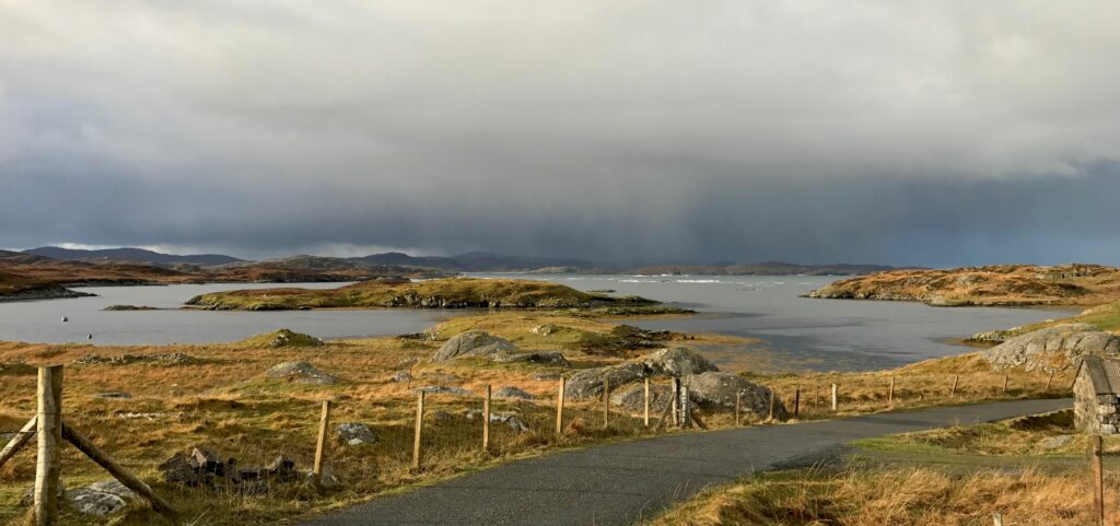 An image of a road in Lewis