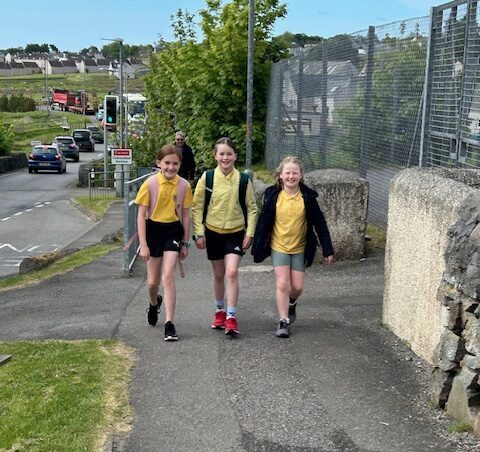 Image of HITRANS walk to School Week