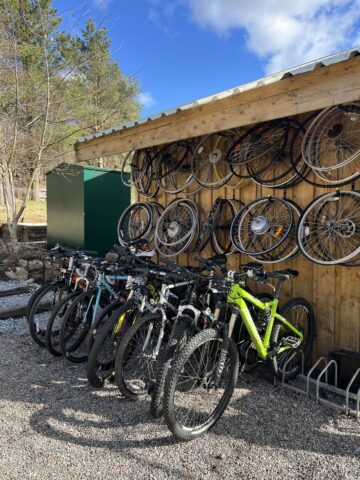 Lochaber bike shed