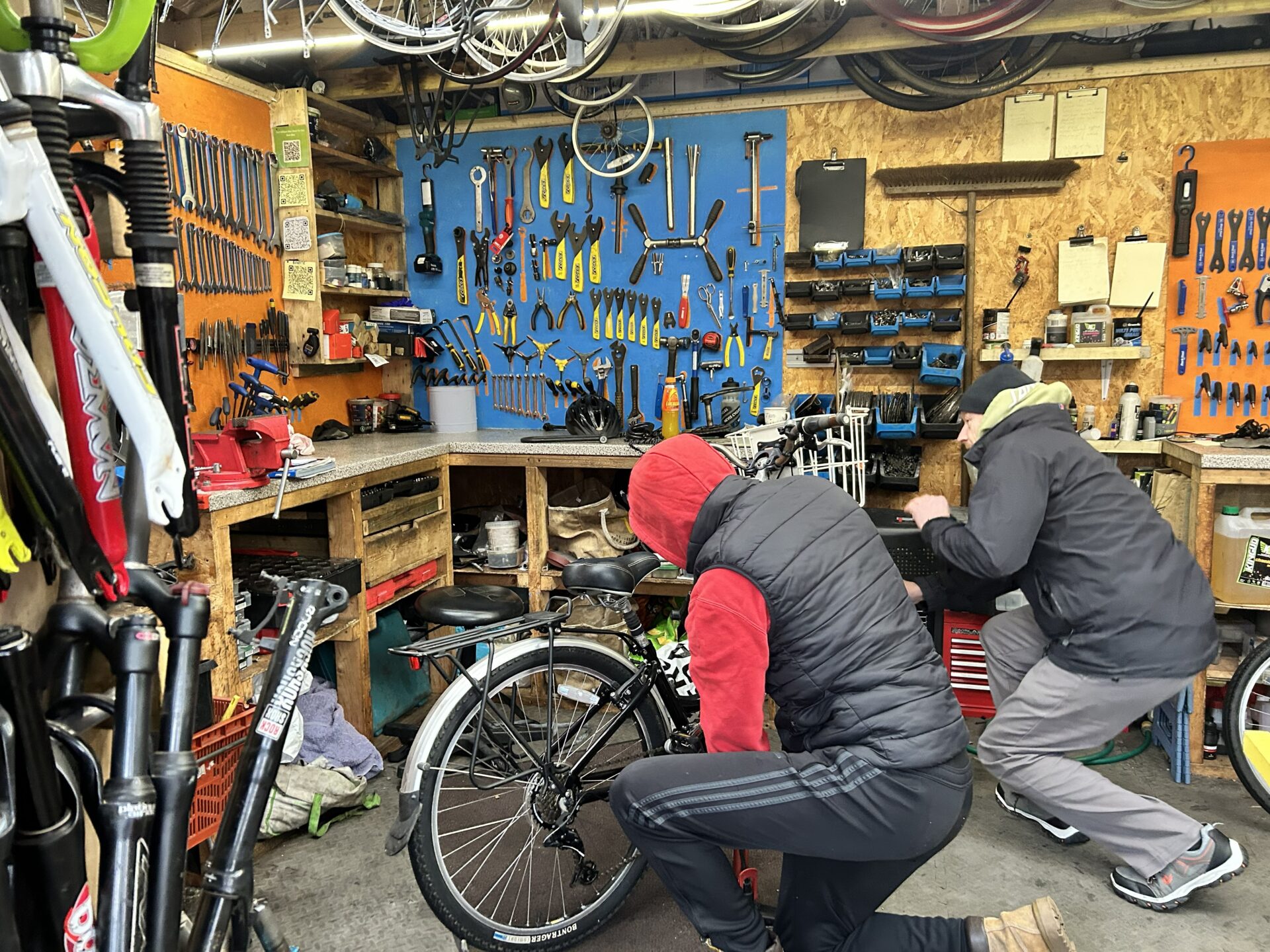 Fort William bike shed 2026